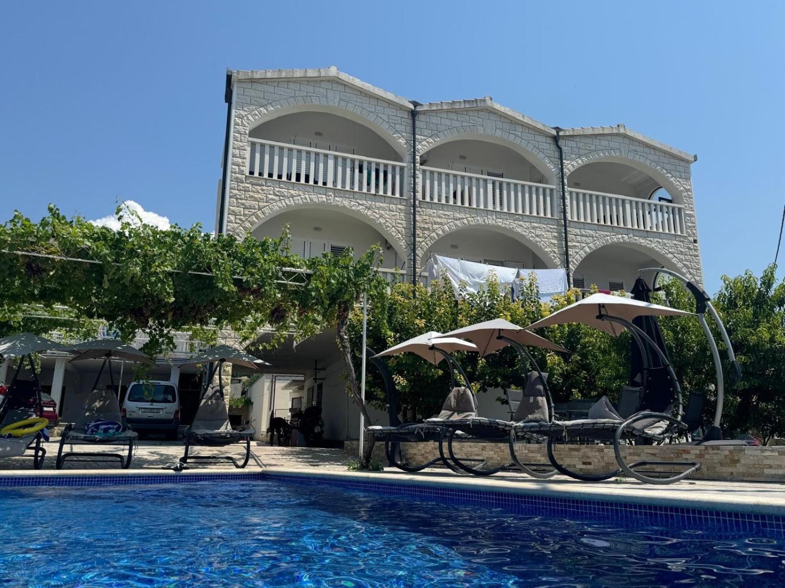 Unforgettable Sea View Apartments Bakota Podstrana Dış mekan fotoğraf